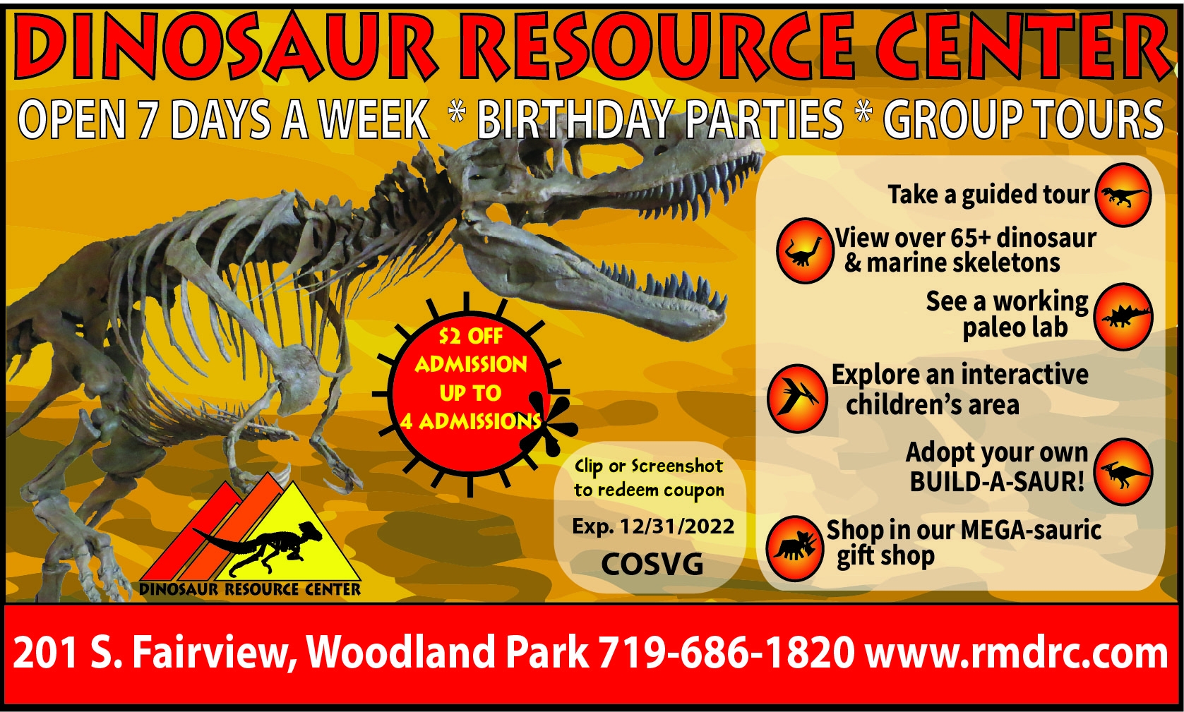 Coupons, Deals & Discounts - Visit Colorado Springs